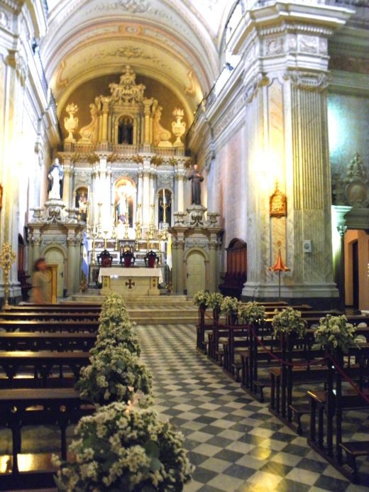 Interior of Iglesia y Convento San Francisco