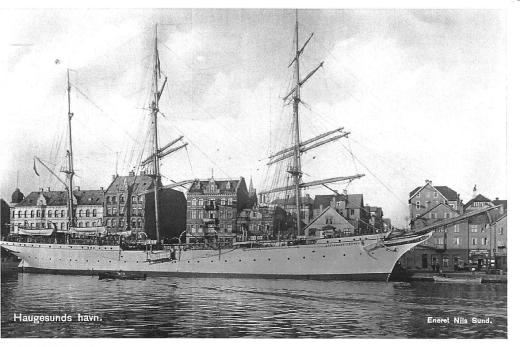 A postcard my dad had of the Statraad Lehmkuhl from his days as a cadet in 1939