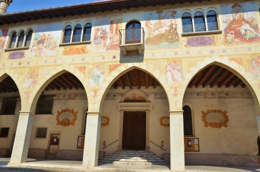 Cathedral facade in Conegliano